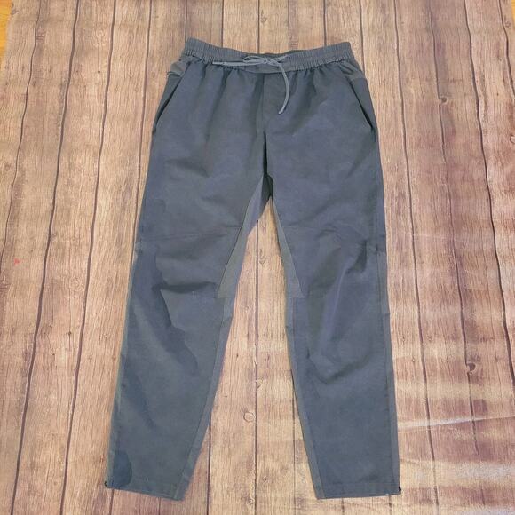 Lululemon Pants Mens L Gray ABC Slim-Fit 5-Pocket Utilitech - Picture 1 of 8